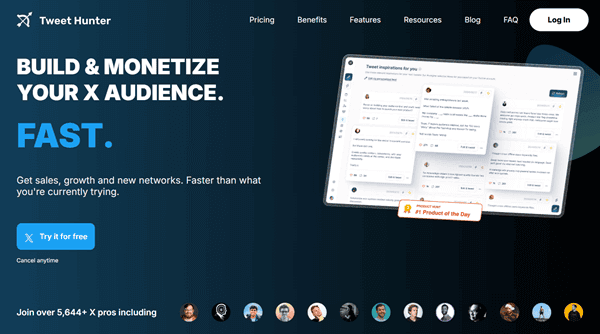 Tweet Hunter
