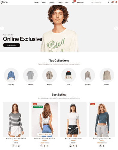 Grozin shopify theme