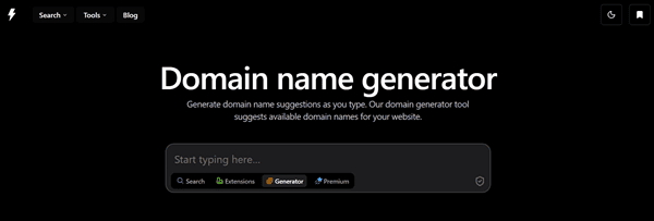 Instant Domain Search
