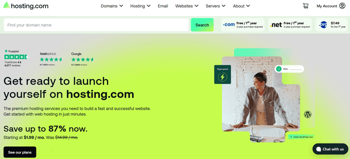 hosting com