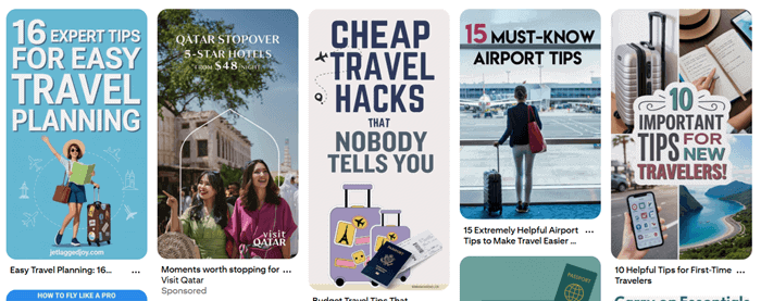 Pinterest traffic tips