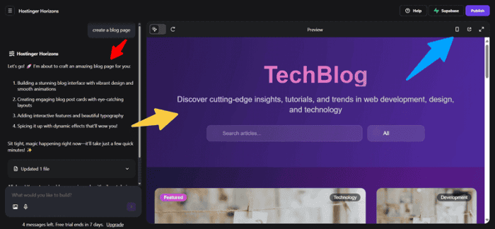 ai website builder