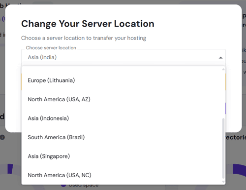 hostinger datacenter