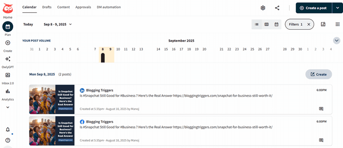Hootsuite campaigns